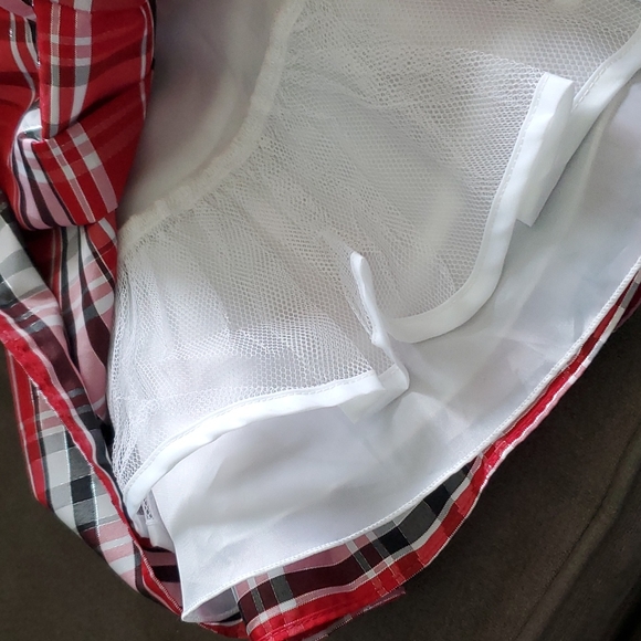 Plaid Holiday Dress - Picture 6 of 6